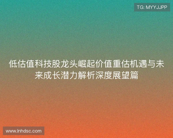 低估值科技股龙头崛起价值重估机遇与未来成长潜力解析深度展望篇 低估值科技股龙头崛起价值重估机遇与未来成长潜力解析深度展望篇